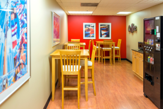 Kitchen/dining area at Hilltop Executive Center